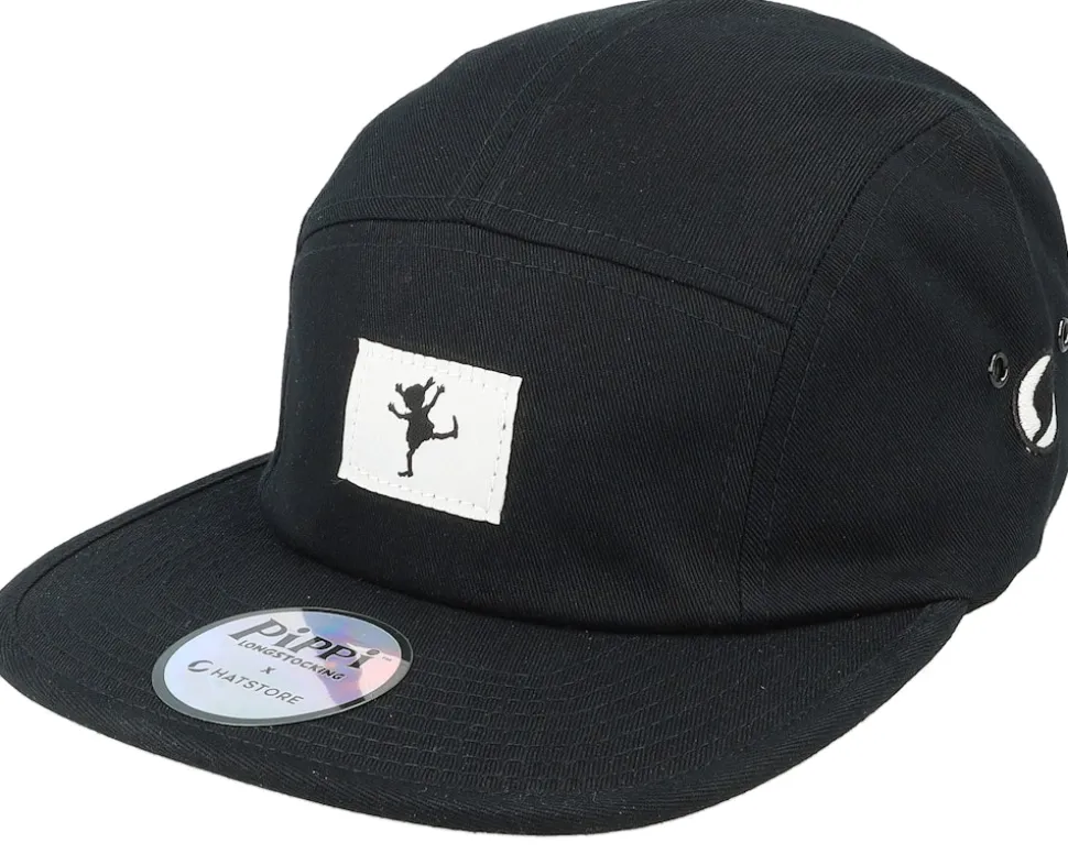 The Horse Silhouette Black 5-Panel - Pippi Longstocking