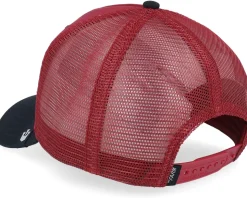 The Hustle Bird Burgundy/Black A-Frame Trucker - Goorin Bros.