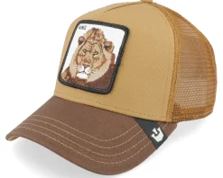 The King Lion Black/Gold Trucker - Goorin Bros.