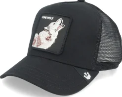 The Lone Wolf Black Trucker - Goorin Bros.