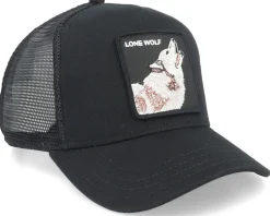 The Lone Wolf Black Trucker - Goorin Bros.