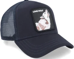 The Lone Wolf Navy Trucker - Goorin Bros.