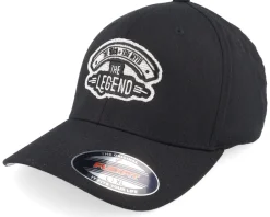 The Man The Myth The Legend Black Flexfit - Iconic