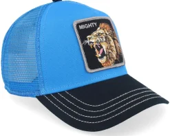 The Mighty Lion Blue/Black A-Frame Trucker - Goorin Bros.