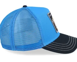 The Mighty Lion Blue/Black A-Frame Trucker - Goorin Bros.