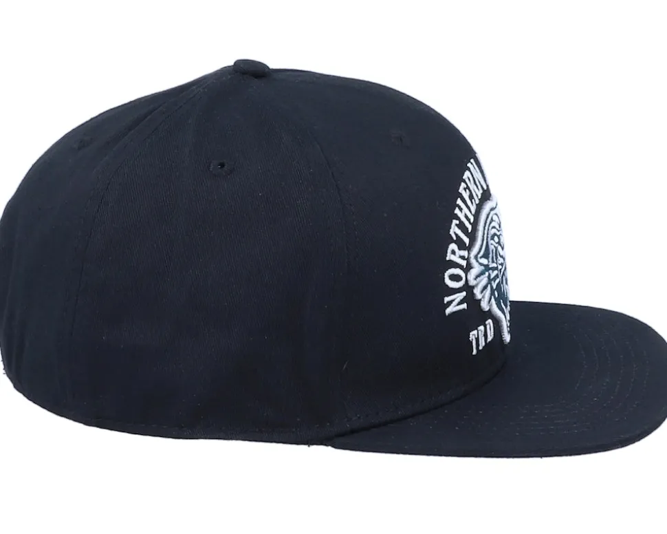 The Mountain Lion Cap Black Snapback - Northern Hooligans