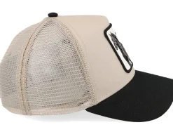The Mustang Seasonal Core Taupe/Black A-Frame Trucker - Goorin Bros.