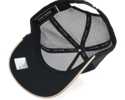 The Pantera Big Cats Black/Taupe A-Frame Trucker - Goorin Bros.