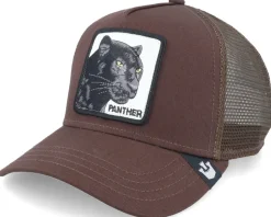 The Panther Chocolate Brown Trucker - Goorin Bros.
