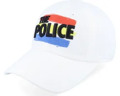 The Police Ballpark White Dad Cap - American Needle