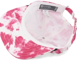 The Pontoon Pink Tie Dye Roomy Strapback - Coal