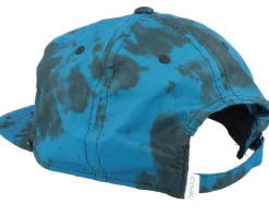 The Pontoon Roomy Teal Tie Dye Strapback - Coal