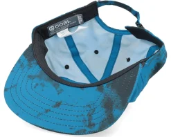 The Pontoon Roomy Teal Tie Dye Strapback - Coal