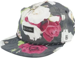 The Pontoon Roomy Teal Tie Dye Strapback - Coal