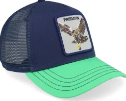 The Predator Bird Navy/Green A-Frame Trucker - Goorin Bros.