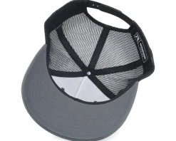 The President Of Beards Patch Charcoal/Black - Bearded Man