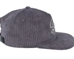 The Rally Cry Grey Strapback - Coal