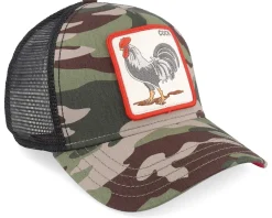 The Rooster Camo/Black Trucker - Goorin Bros.