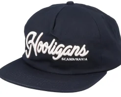 The Scandinavian Unstructured Cap Black Snapback - Northern Hooligans