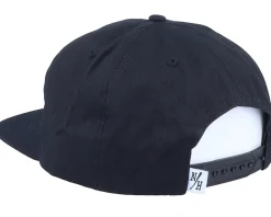 The Scandinavian Unstructured Cap Black Snapback - Northern Hooligans