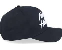 The Script Cap Black Adjustable - Northern Hooligans