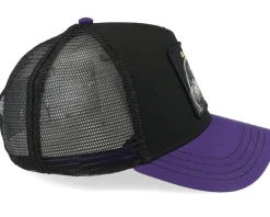 The Slaughter Bird Black/Purple A-Frame Trucker - Goorin Bros.