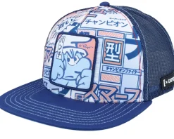 The Smurfs Blue/Multicolor Trucker - Capslab
