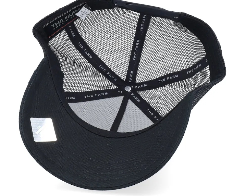 The Trout Fish Global Core Black A-Frame Trucker - Goorin Bros.