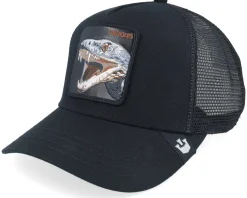 The Vicious Snake Black A-Frame Trucker - Goorin Bros.