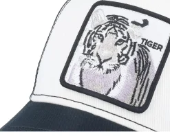 The White Tiger White/Black Trucker - Goorin Bros.