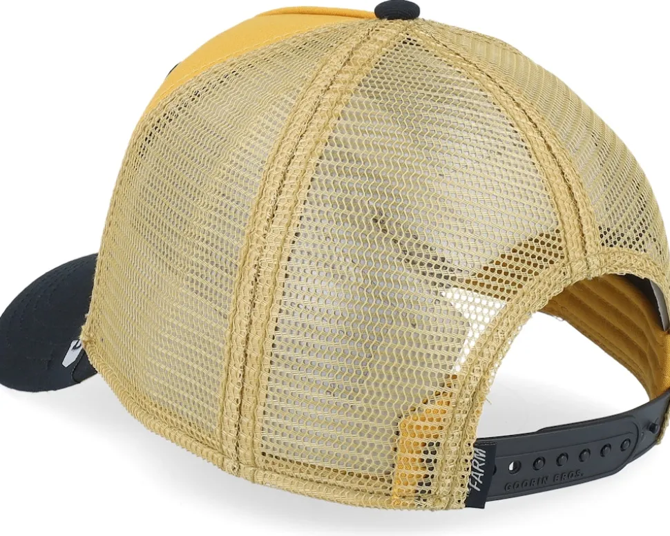 The Wildcat Tiger Big Cats Mustard A-Frame Trucker - Goorin Bros.