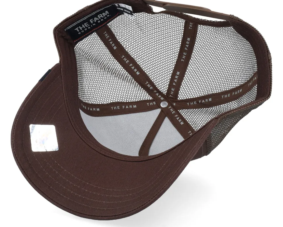 The Wildcat Tiger Seasonal Core Brown A-Frame Trucker - Goorin Bros.