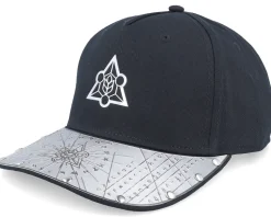 The Witcher Metal Plate Black Adjustable - Difuzed