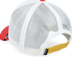 The Wolf White/Red A-Frame Trucker - Goorin Bros.