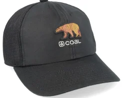 The Zephyr Low Profile Black Trucker - Coal