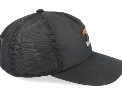 The Zephyr Low Profile Black Trucker - Coal
