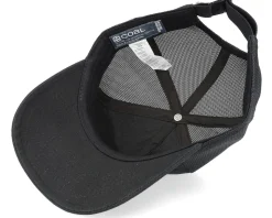 The Zephyr Low Profile Black Trucker - Coal