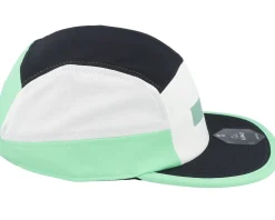Thin Wide Box Logo Cloudfit White/Black/Teal 5-Panel - Kumo