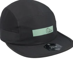 Thin Wide Box Logo Cloudfit Black 5-panel - Kumo