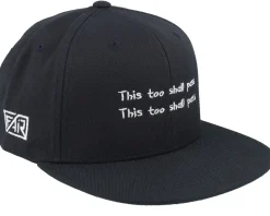 This Too Shall Pass Black Dad Cap - Fair