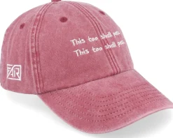 This Too Shall Pass Red Dad Cap - Fair