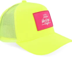 Thomas Campbell Whaler Mesh Logo Evening Primrose A-Frame Trucker - Herschel