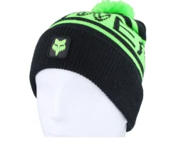 Throttle Beanie Black Pom - Fox