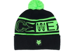 Throttle Beanie Black Pom - Fox