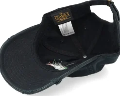 Thug Alien Fu Black Destroyed Dad Cap - Abducted