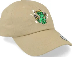 Thug Alien With Guns Khaki Dad Cap - Abducted
