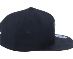 Thug Life T-rex Applique Black Camo Snapback - Iconic
