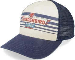 Thunderbird Lodge Sinclair Ivory/Navy Trucker - American Needle
