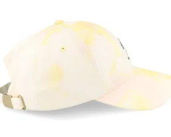 Tie Dye Curved Bill Jockey Tropical Peach Dad Cap - Vans