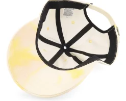 Tie Dye Curved Bill Jockey Tropical Peach Dad Cap - Vans